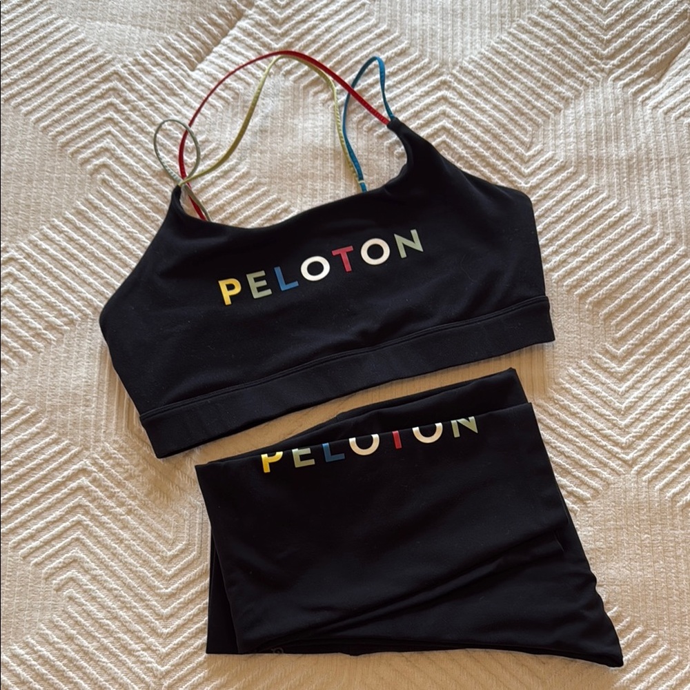 Peloton Black Sports Bra